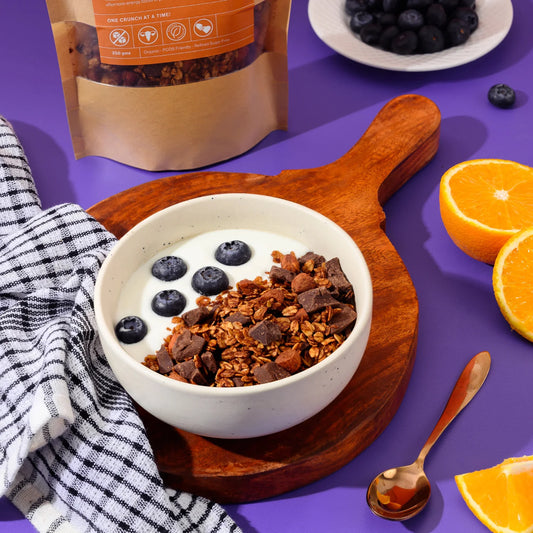 Dark Chocolate, Orange & Sea Salt Granola