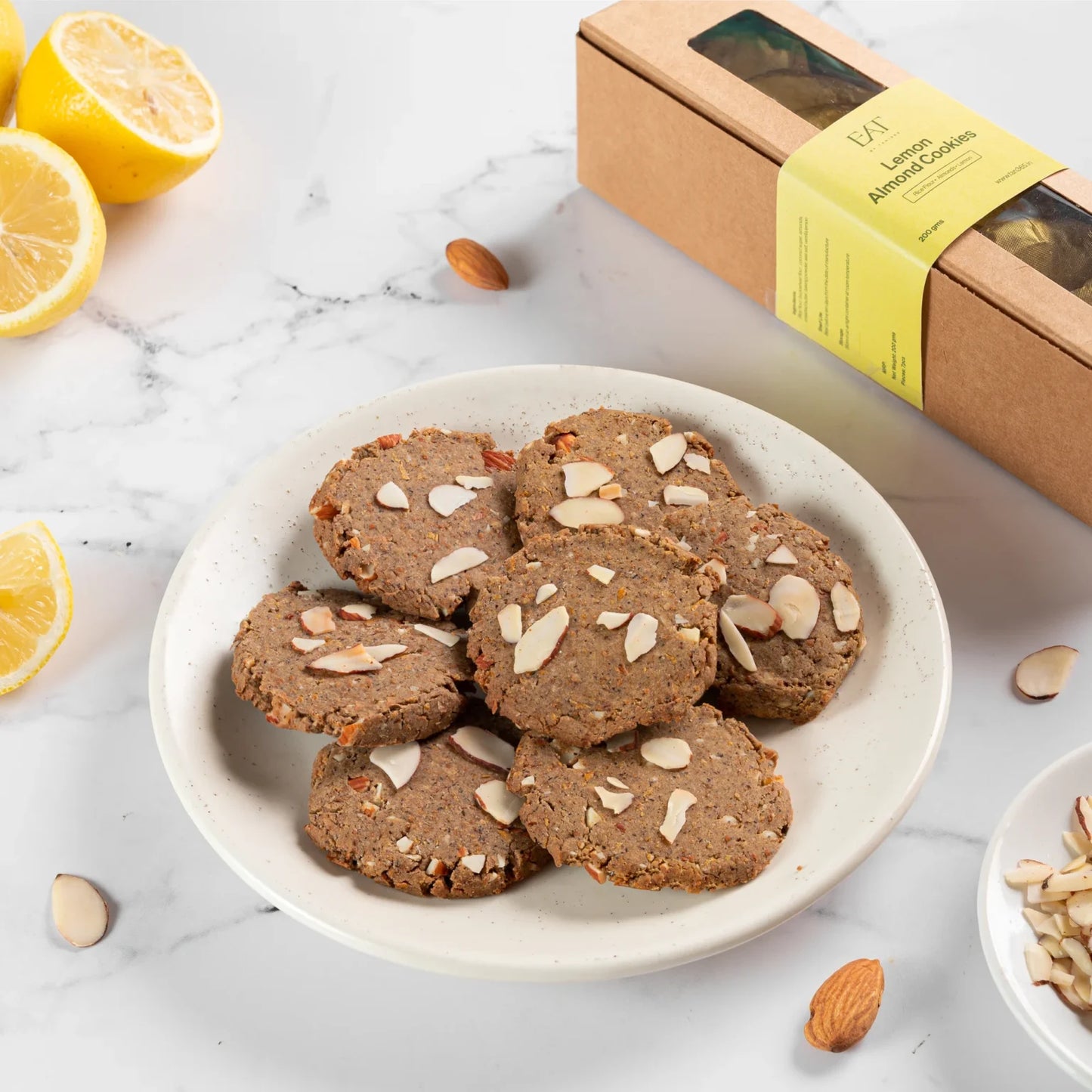 Lemon Almond Cookies
