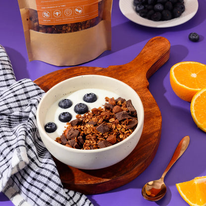 Dark Chocolate, Orange & Sea Salt Granola