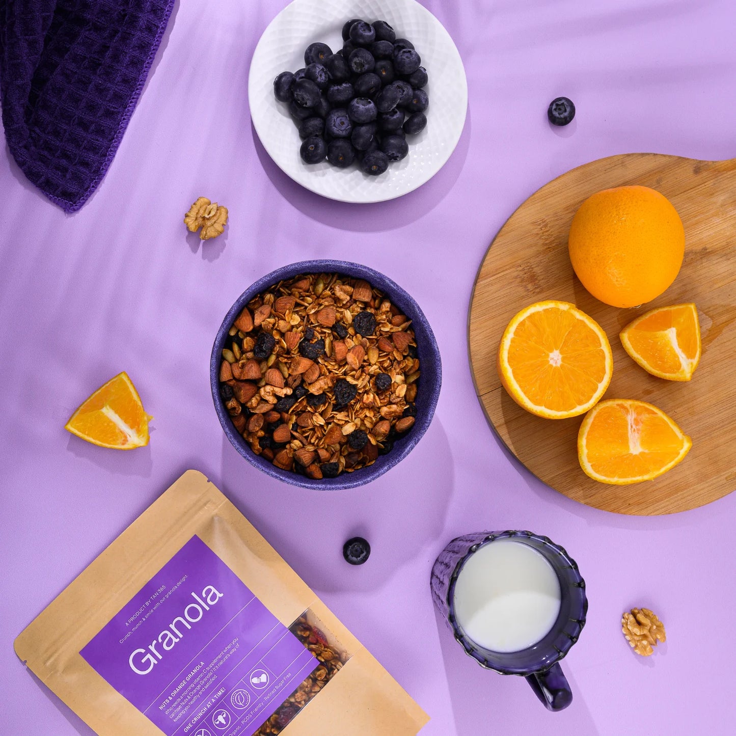 Nuts & Orange Granola