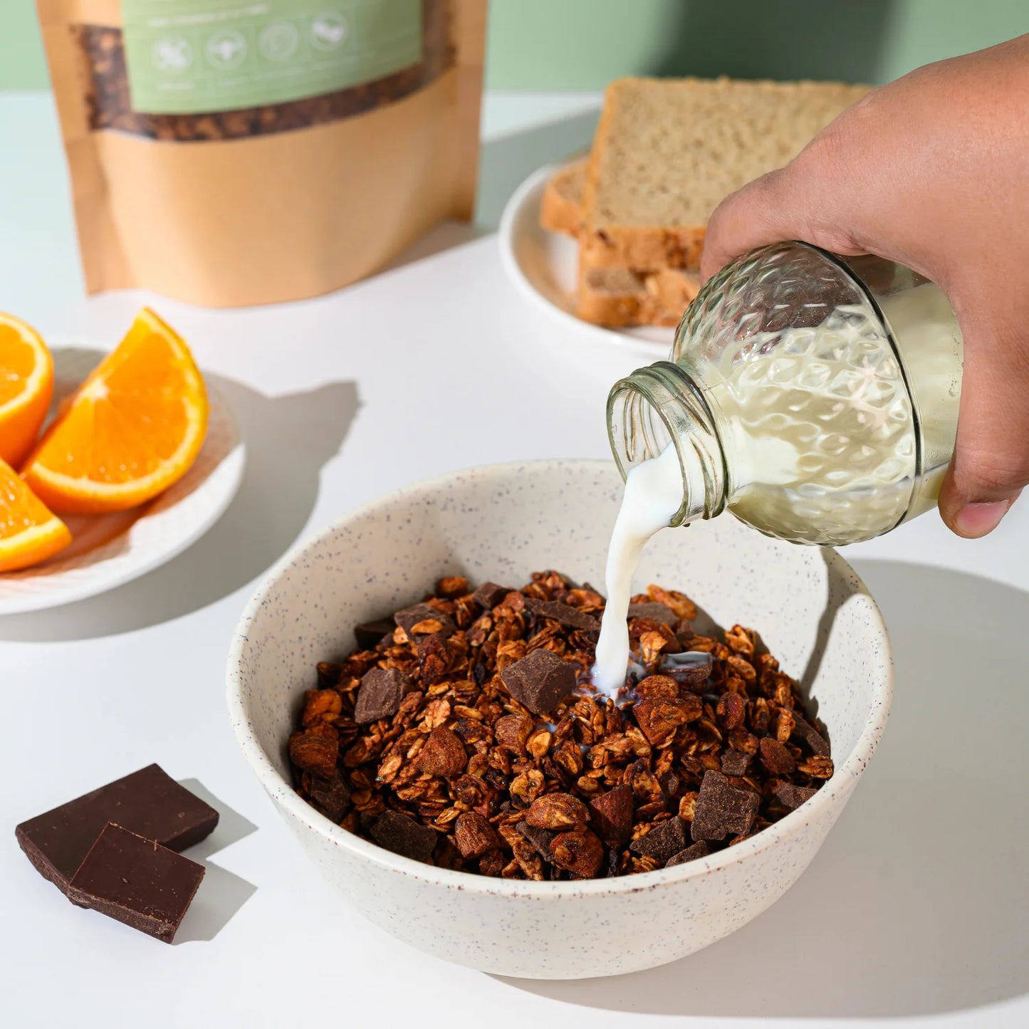 Peanut Butter & Chocolate Chip Granola