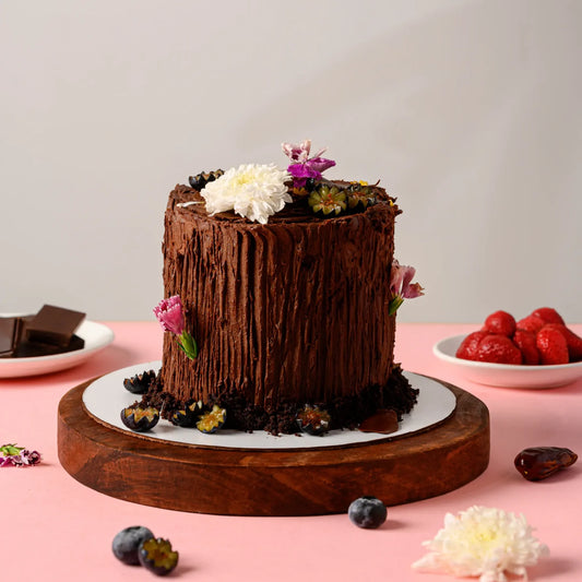 Dark Chocolate Strawberry Gateaux
