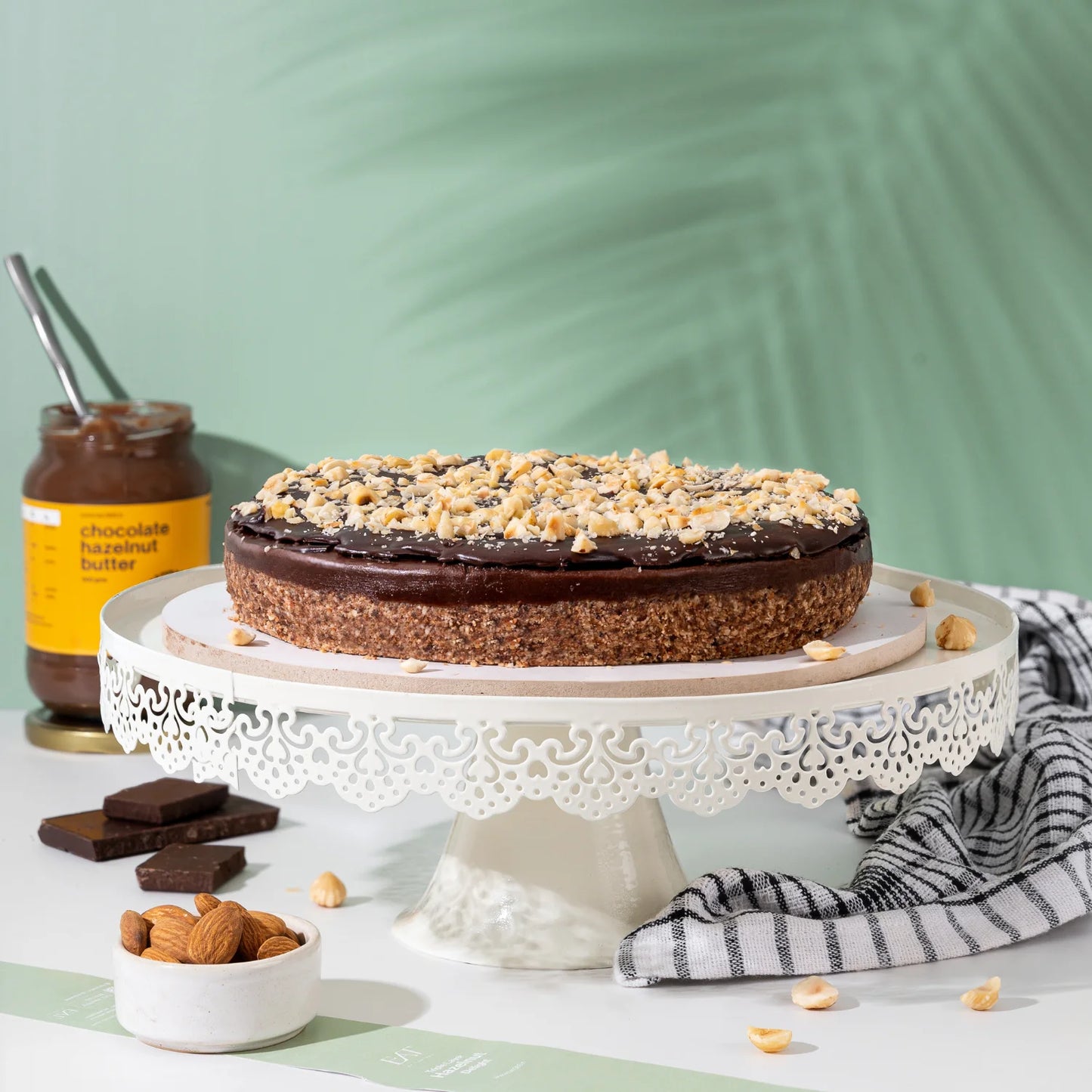 Triple Layer Hazelnut Delight